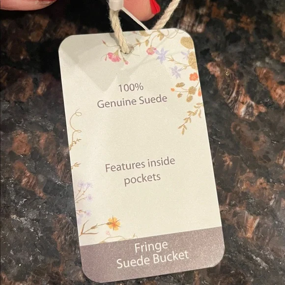 Haute Hippie Dark Brown Suede Fringe Shoulder Bag - Picture 9 of 17